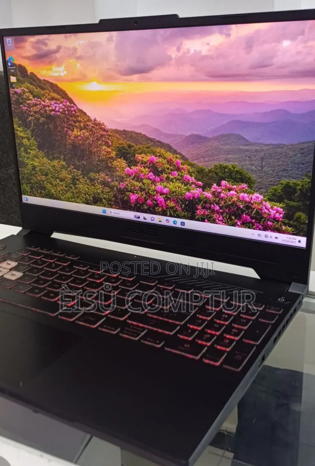 New Laptop Asus TUF Gaming A15 16GB AMD Ryzen 7 SSD 512GB