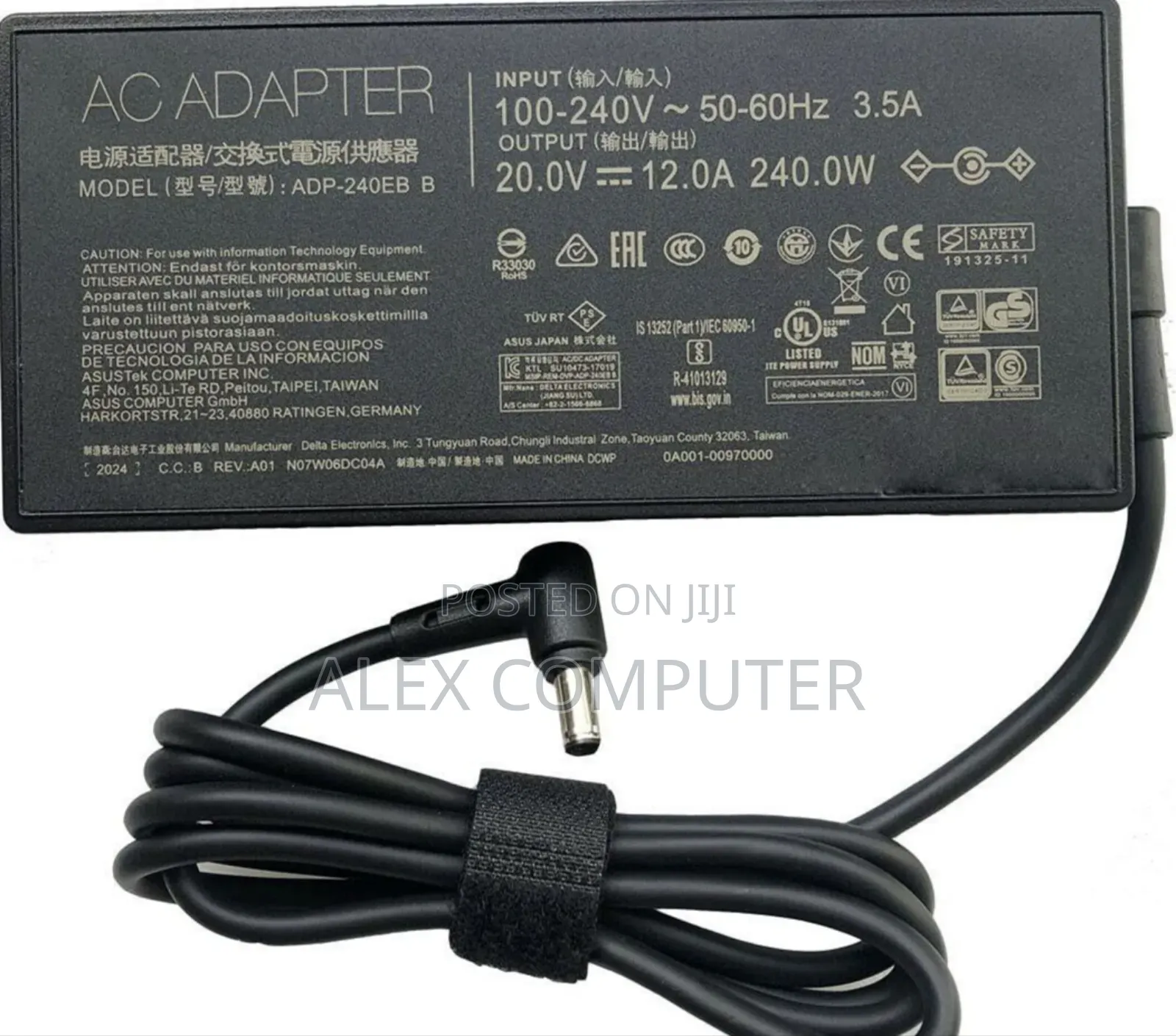 For Asus Gaming Charger Original Charger 240w