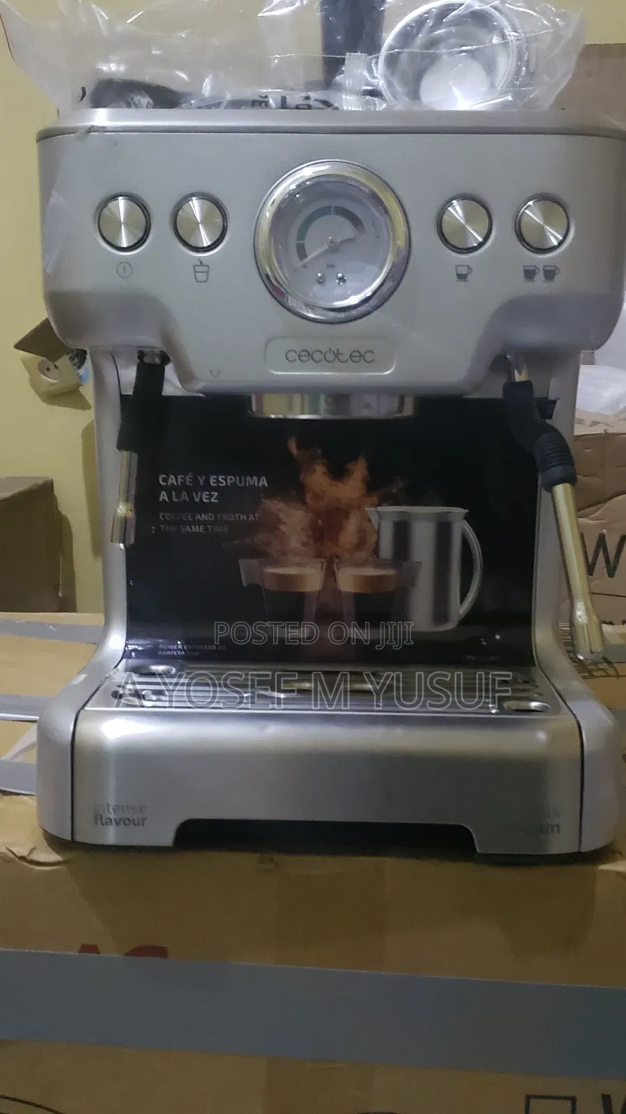 Cecotec Espresso Machine Power