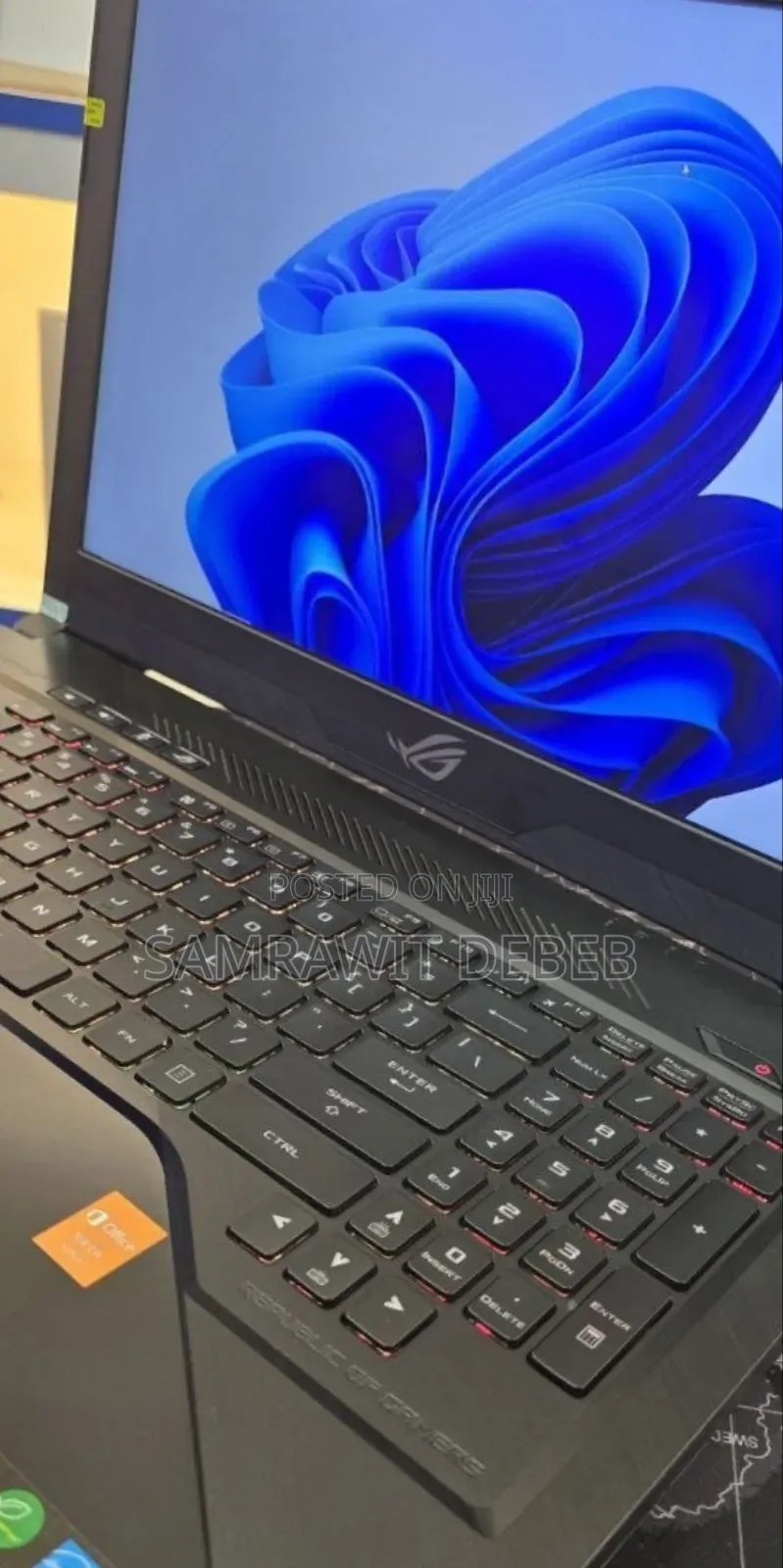 New Laptop Asus ROG Strix G15 16GB Intel Core I7 HDD+SSD 1T