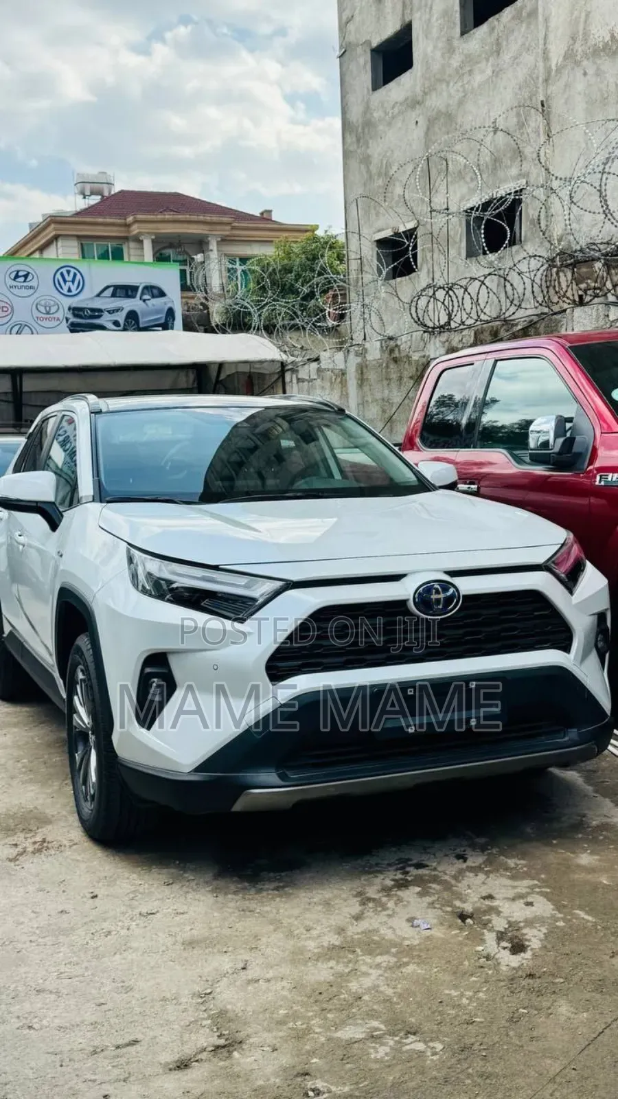 New Toyota RAV4 Hybrid 2024 White