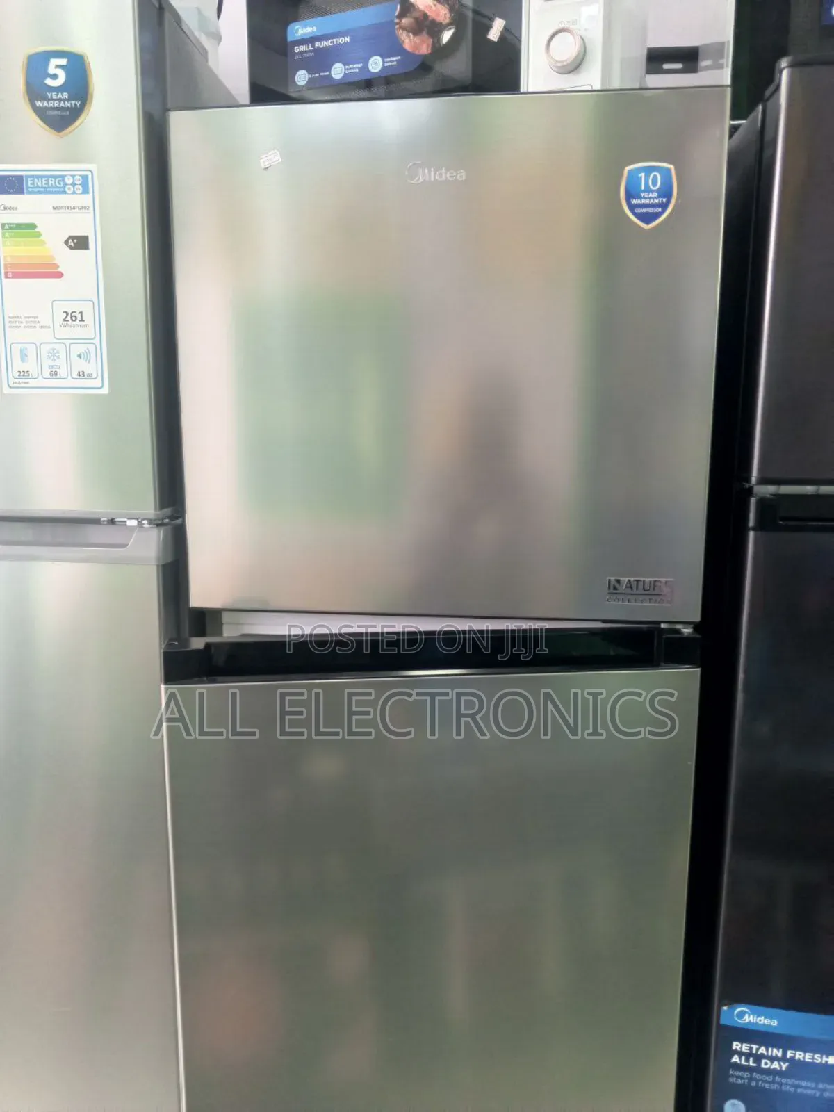 Midea 385 Litre Fan System Fridge