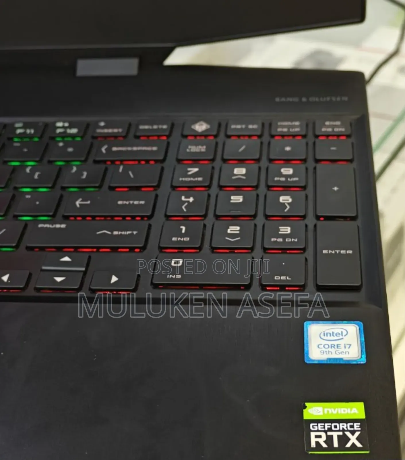 New Laptop HP Omen 15 16GB Intel Core I7 SSD 512GB