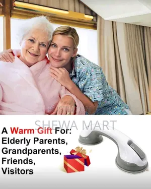 Strong Hold Suction Cup Grip Grab in Bathroom Bath Handle Grab Bars F