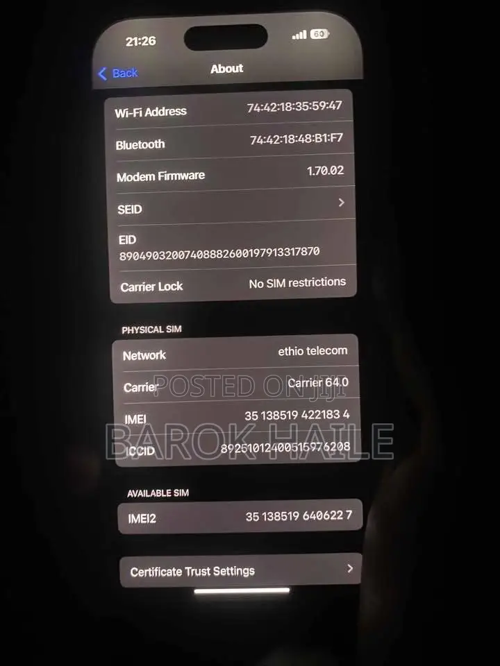 Apple iPhone 16 Pro 256 GB Gray