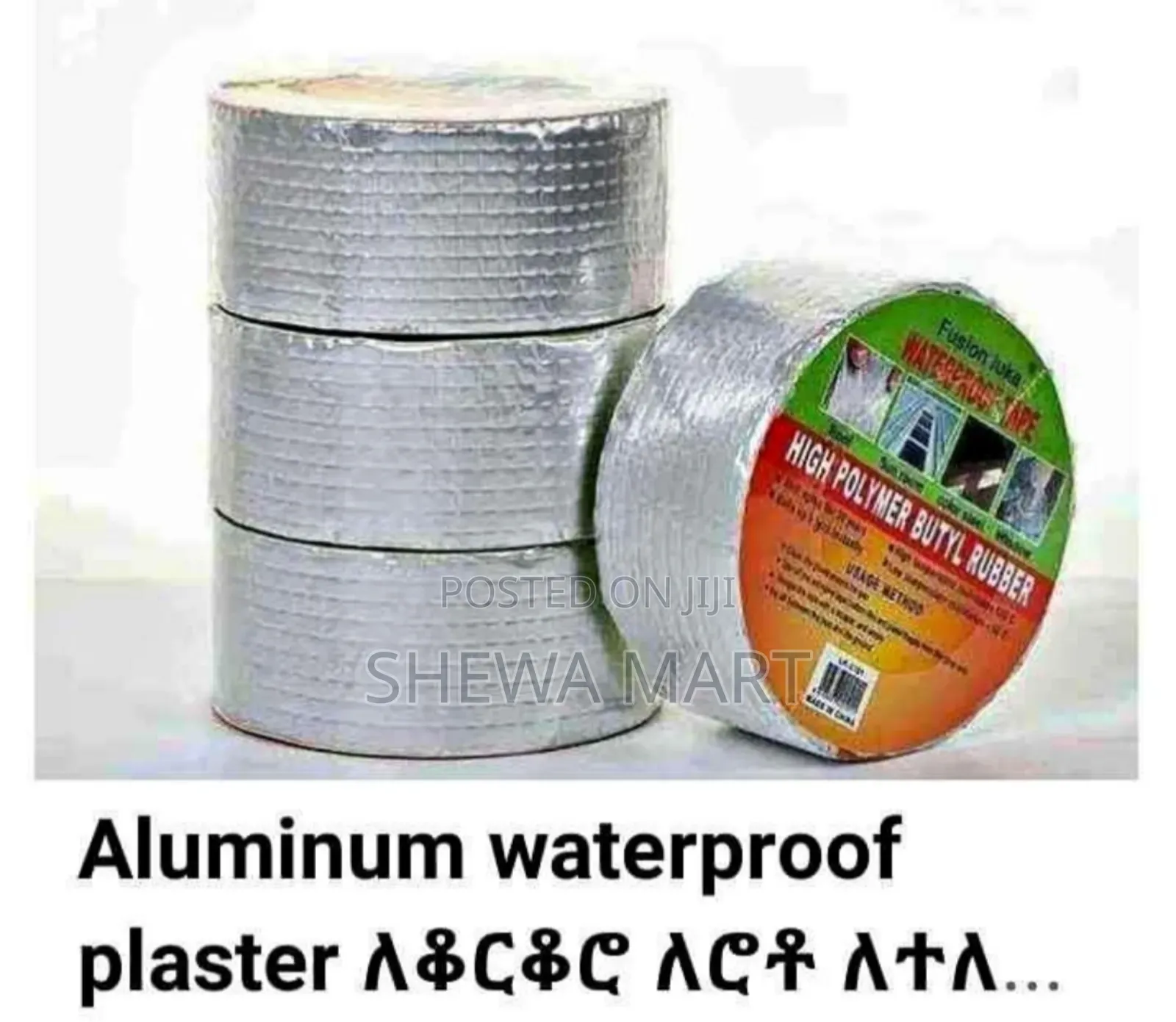 ጣሪያ እና የተለያዩ እቃዎቻችሁ ተቀደው ወይ ተበስተው ለተቸገራቹ መፍትሄውን ይኸው ብለናል
Water Proof