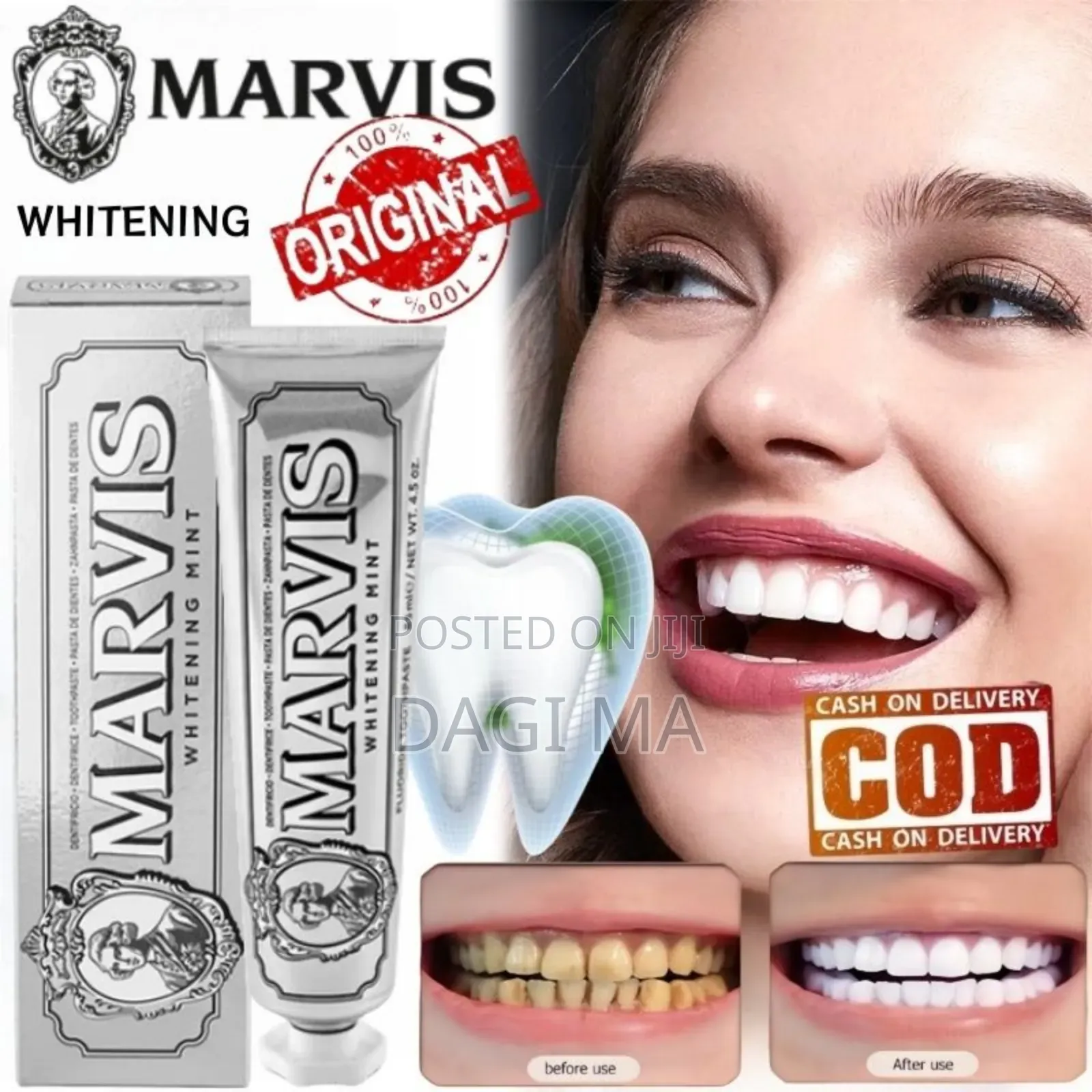 Marvis Teeth Whitening Mint