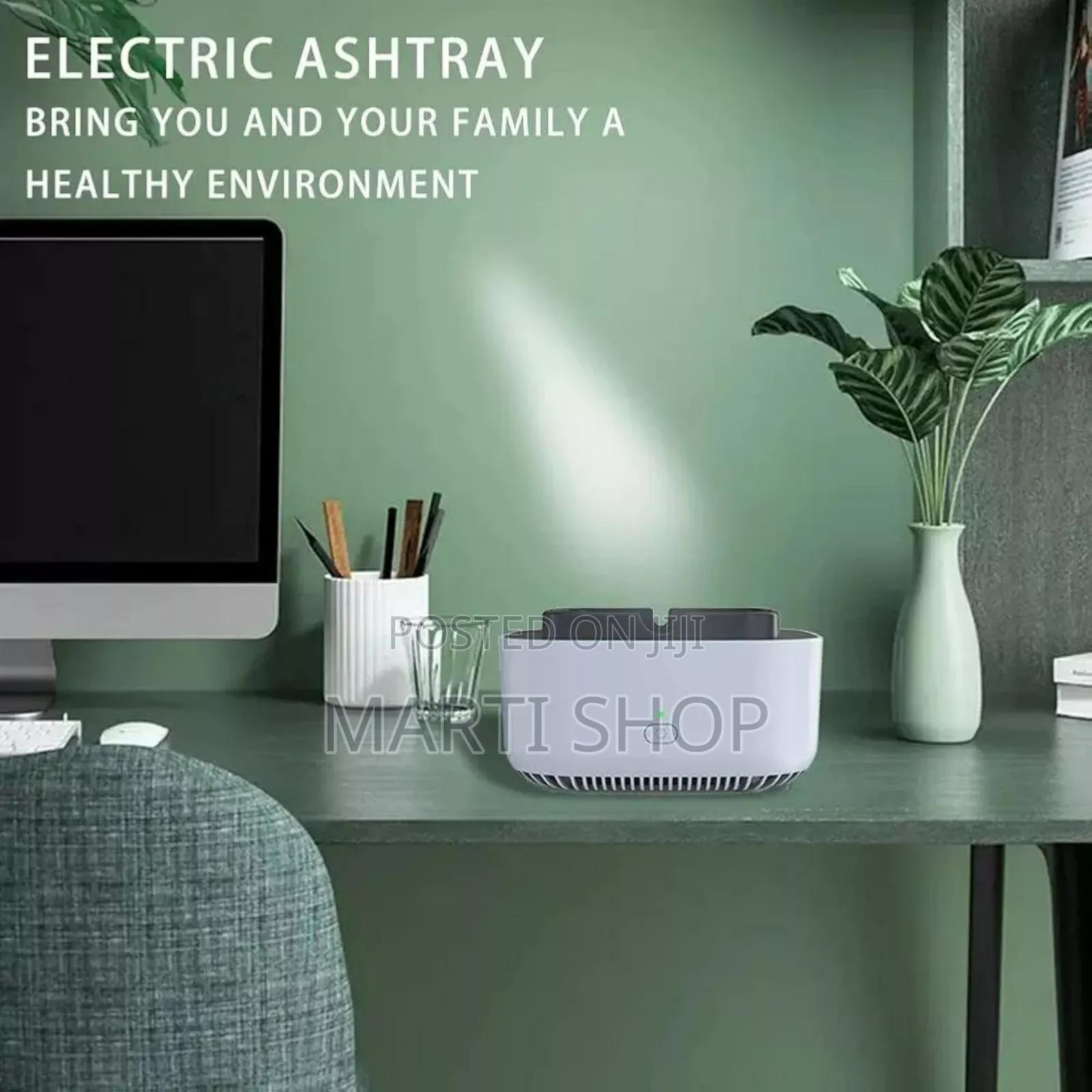 Smokeless Ashtray With Air Purifier