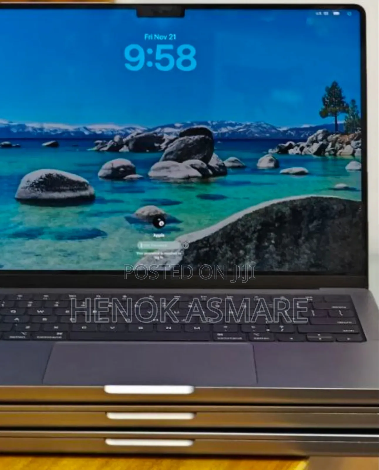 New Laptop Apple MacBook Pro M1 32GB Apple M1 SSD 512GB