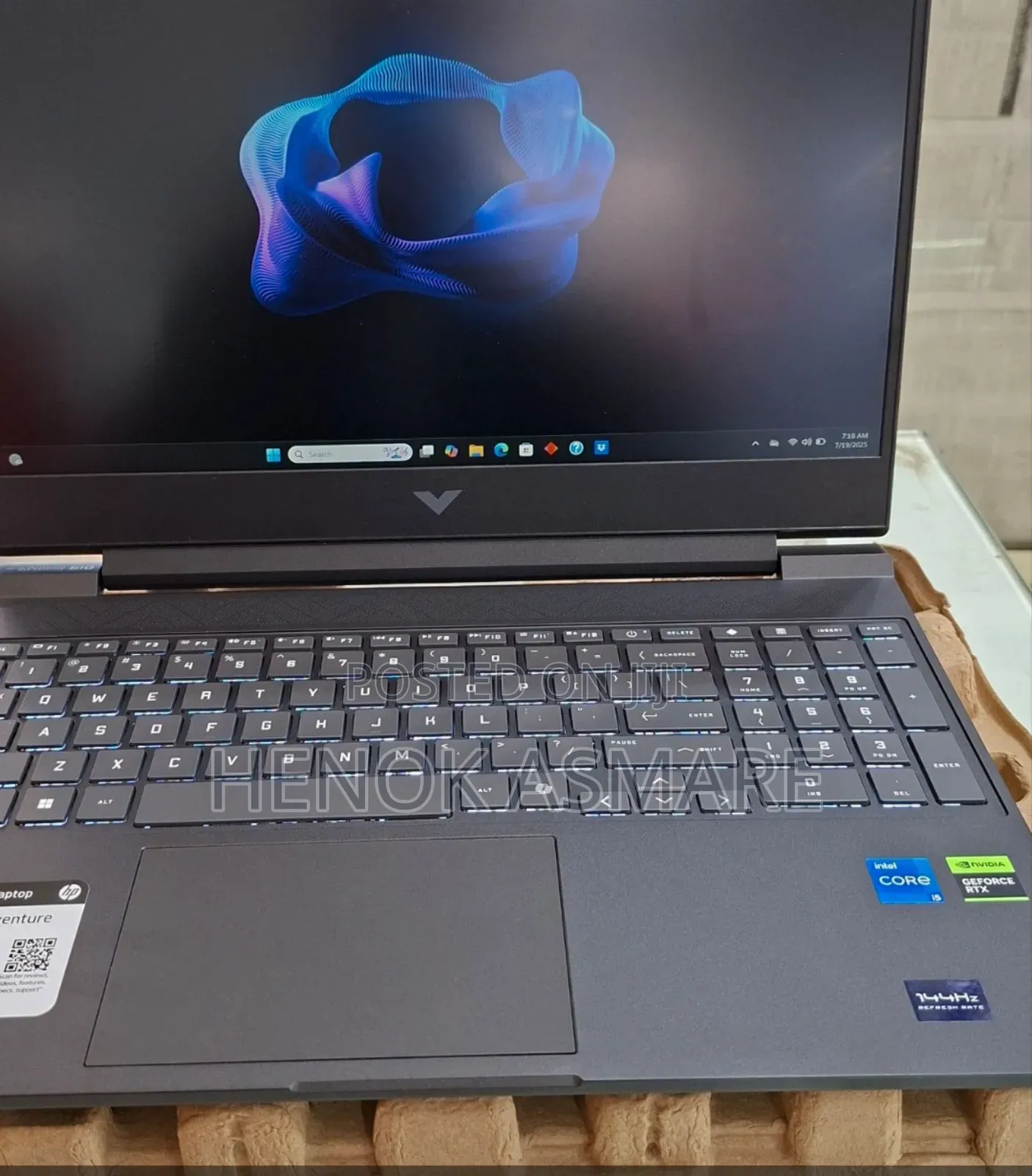 New Laptop HP Victus 15 16GB Intel Core I5 SSD 512GB