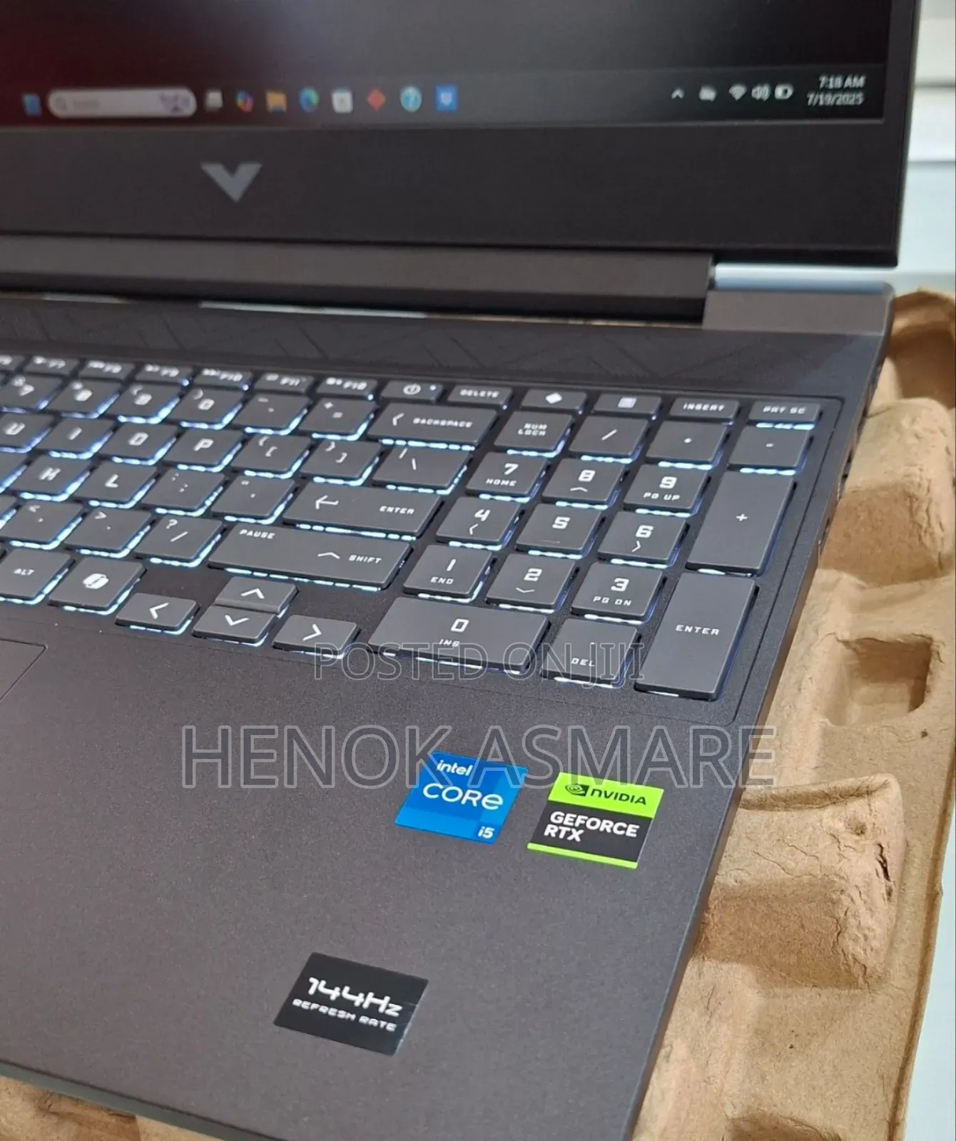 New Laptop HP Victus 15 16GB Intel Core I5 SSD 512GB