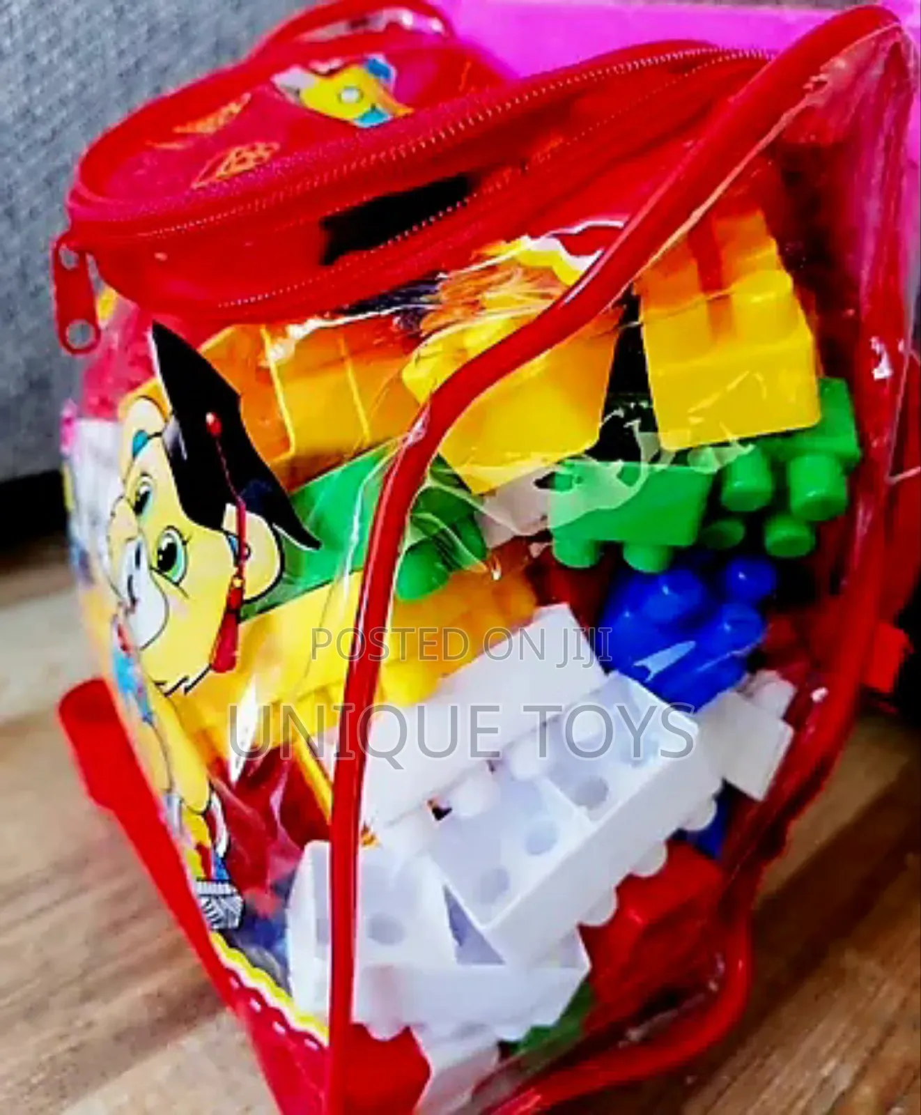 Large Size Building Blocks: 120-Piece Educational Set