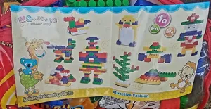 Large Size Building Blocks: 120-Piece Educational Set