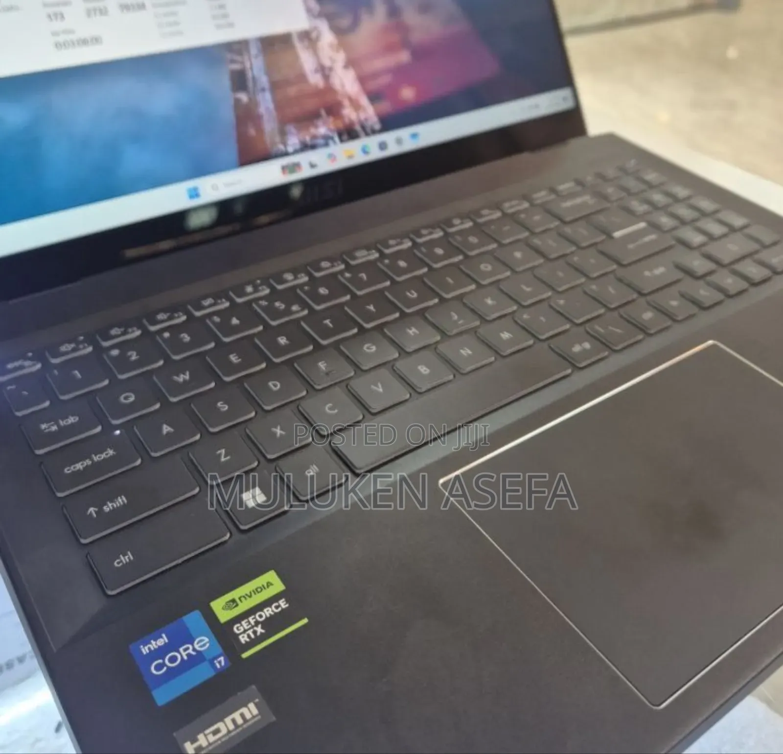 New Laptop MSI GF75 Thin 16GB Intel Core I7 SSD 1T