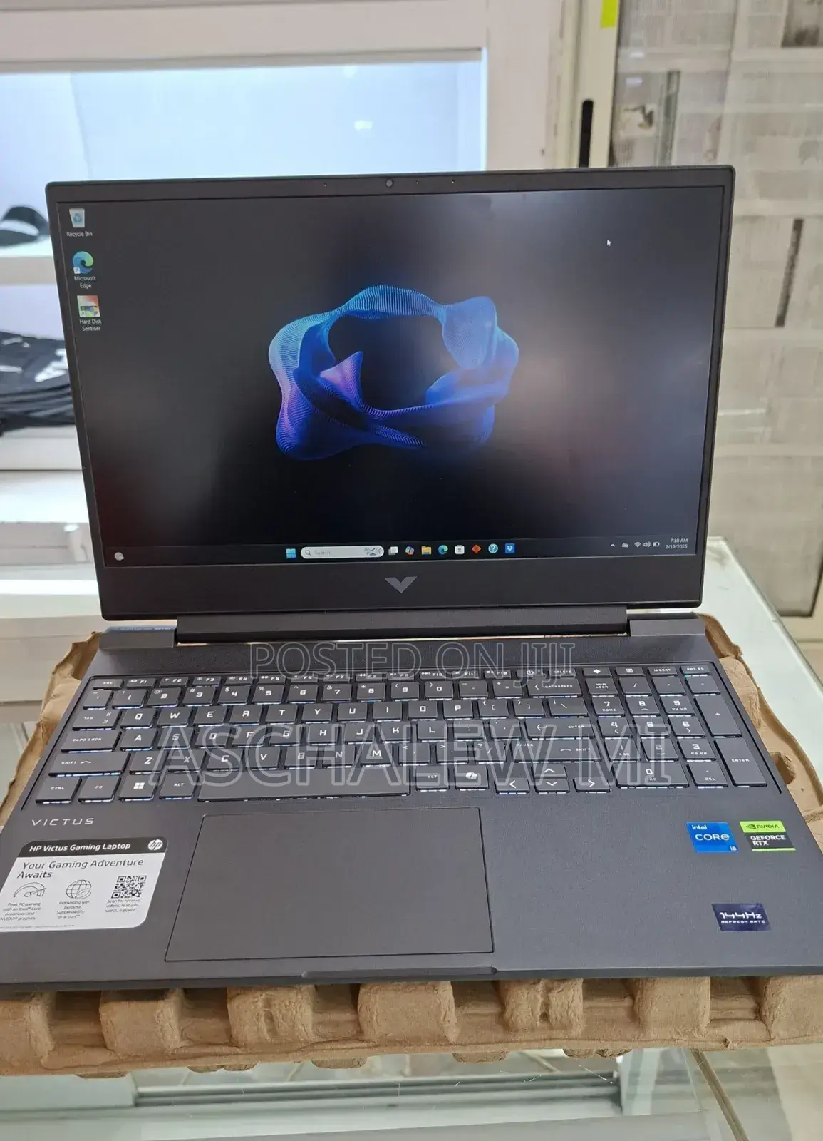 New Laptop HP Victus 15 16GB Intel Core I5 SSD 512GB