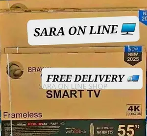 ^^Bravia 55" Uhd Smart Tv Single Screen