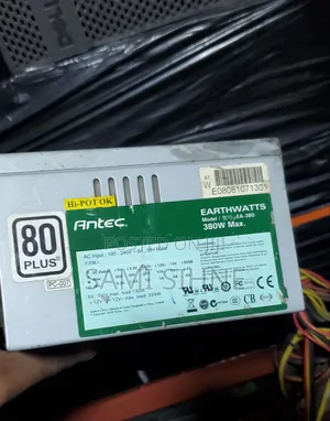 Gaming Power Supply 380 Watt and 450 Watt 6 Pin Connector Available