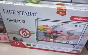 Life Star 43" Uhd Smart Android Tv New 2025 10year Warranty