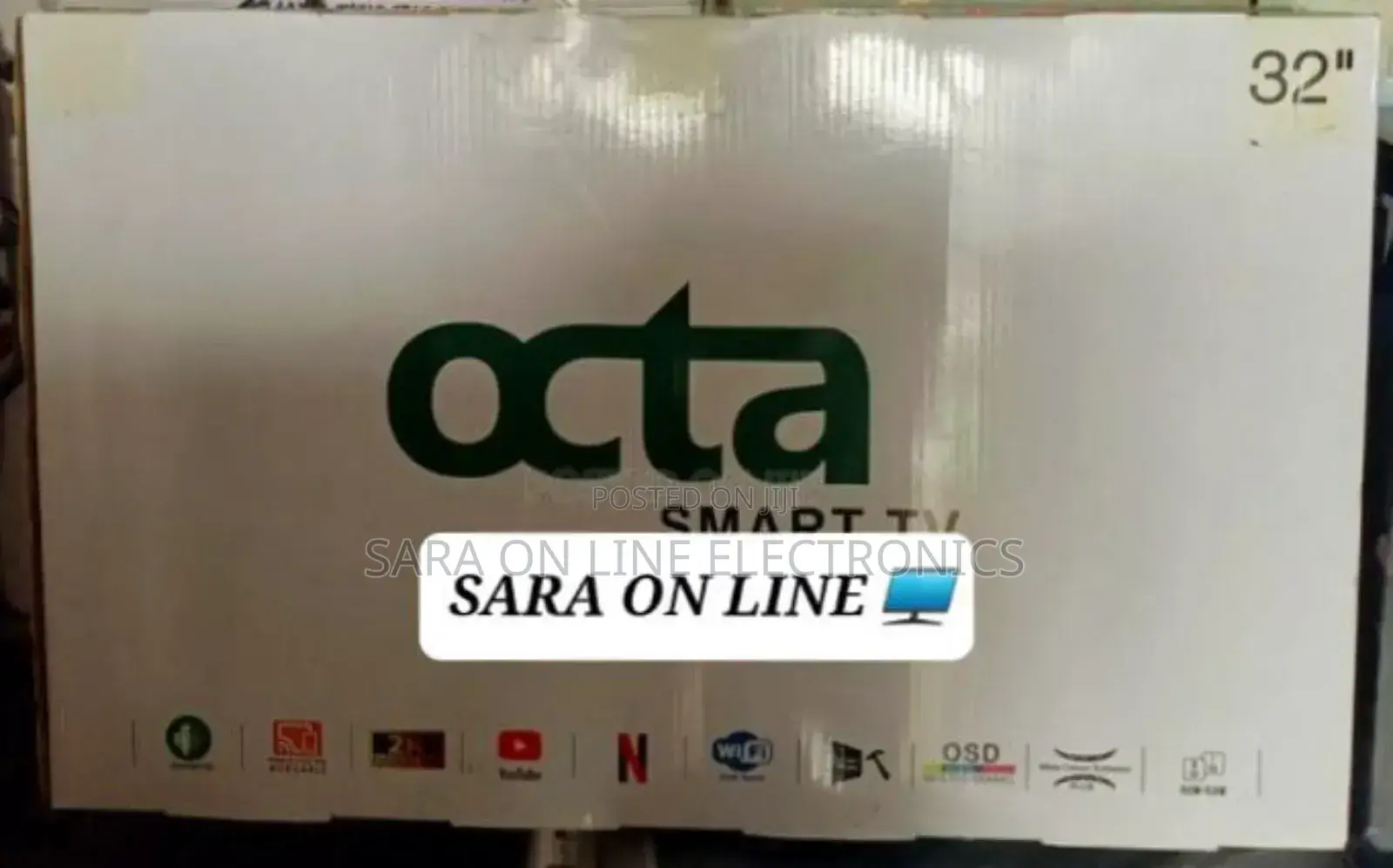 ●Octa 32" Uhd Smart Tv Free Delivery