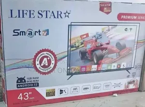 ◆Life Star 43" Uhd Android Tv New 2025