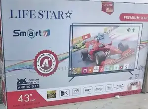 ◆Life Star 43" Uhd Android Tv New 2025