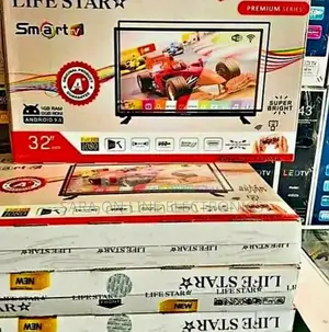 Life Star 32" Uhd Smart Tv New Model Free Delivery