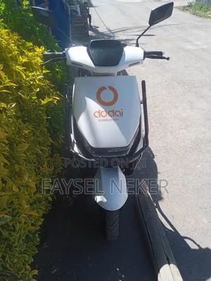 New Motorcycle 2024 White