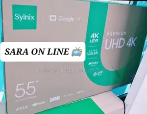 ■Syinix 55" Uhd Smart Google Tv New 2025