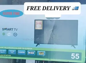 □Super Fan 55" Led Smart Television Free Delivery