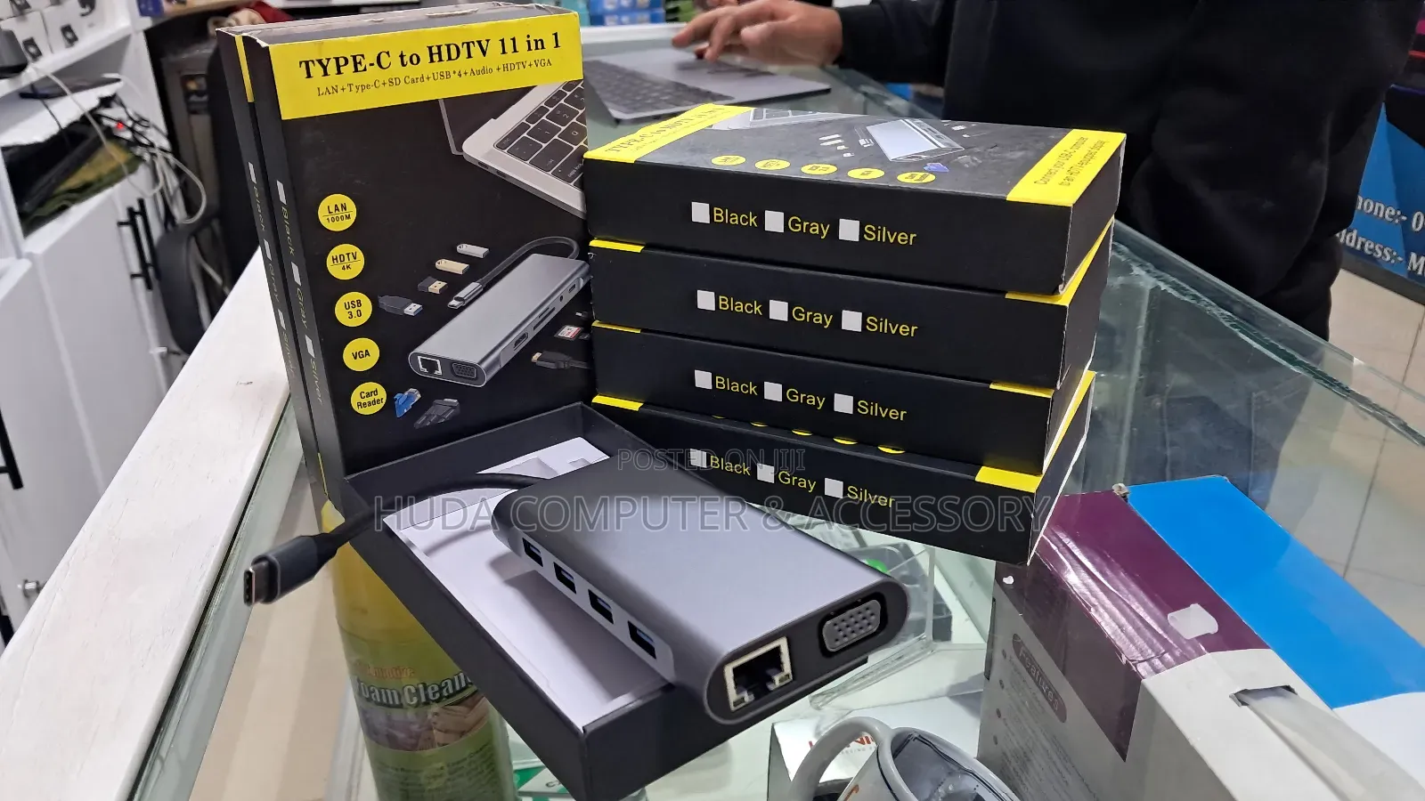 Type C to Convertor to 11 Portes