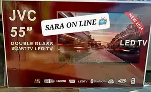Jvc 55" Led Smart Tv Double Glass