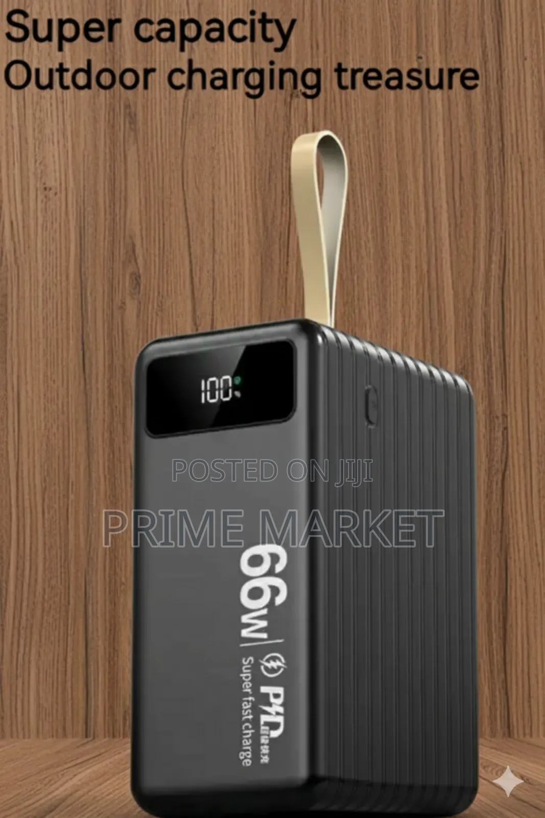 120,000mah Ultra Power Bank–Display Screen66w Fast Charge + Port