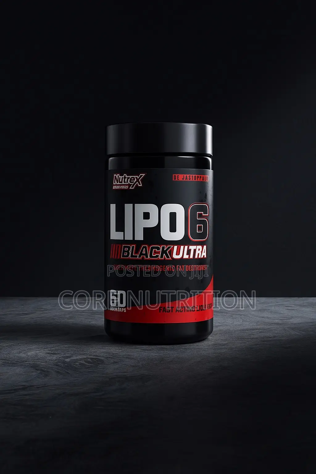 To Burn Stubborn Fat  Lipo6 Black Ultra 60 Capsules