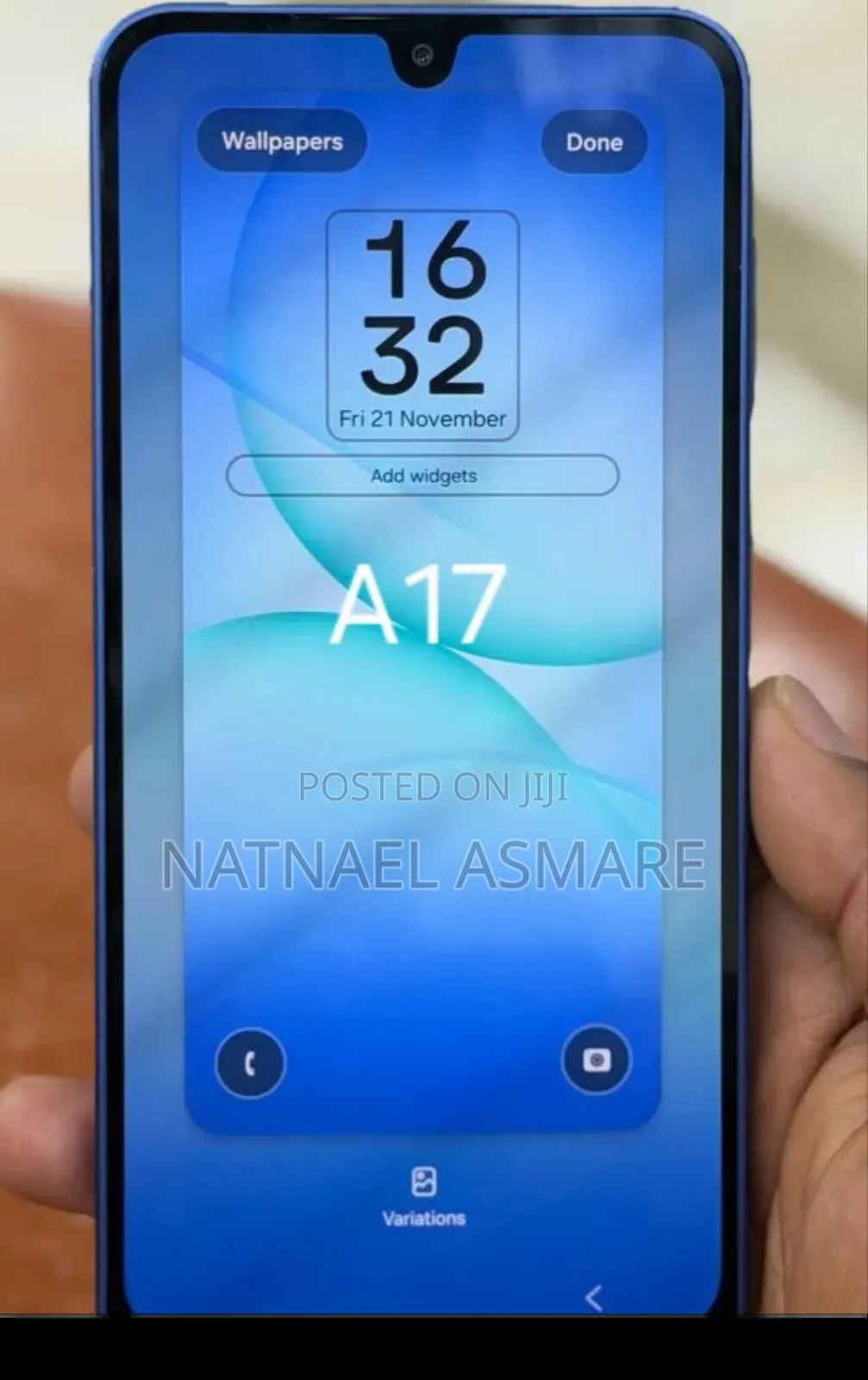 New Samsung Galaxy A17 5G 256 GB Blue