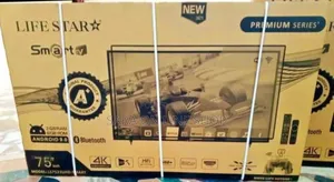 ■Life Star 75" Uhd Smart Tv 10year Warranty