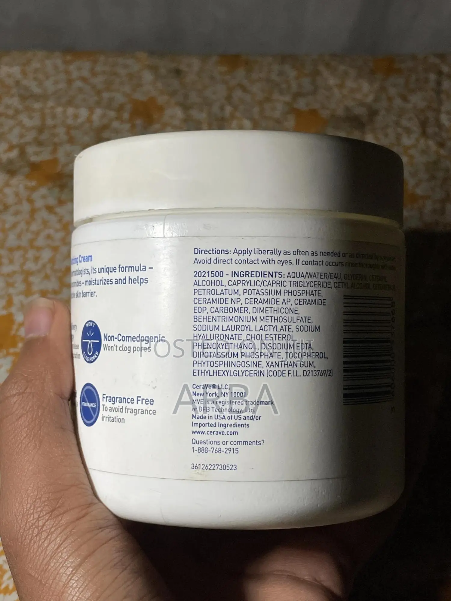 Cerave Face Moisturizing Cream