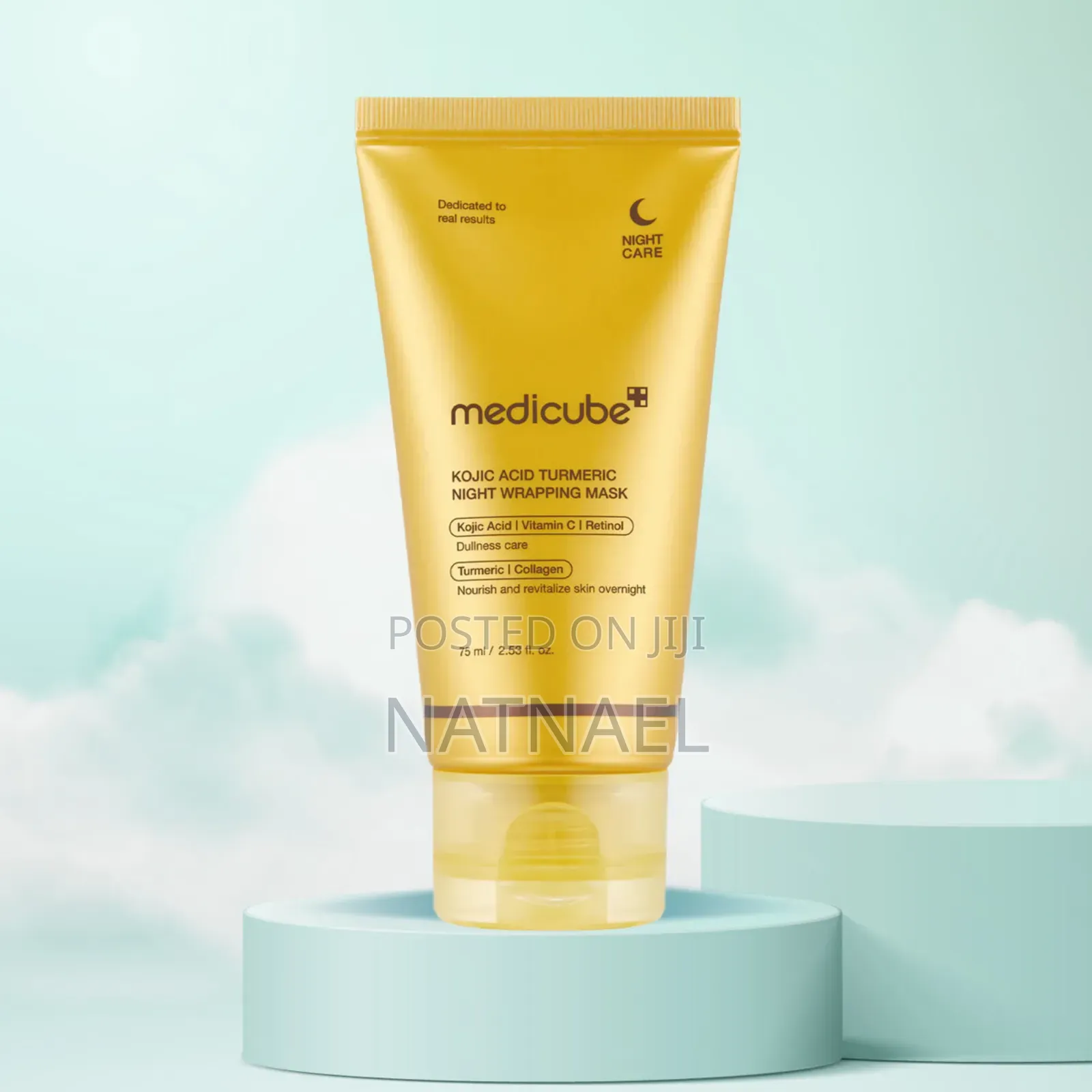 Medicube Kojic Acid Turmeric Night Wrapping Mask