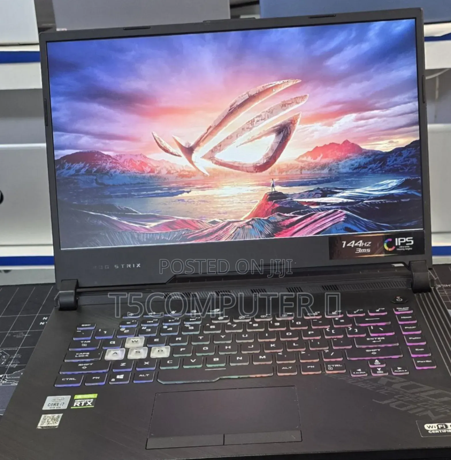 New Laptop Asus ROG Strix G15 16GB Intel Core I7 SSD 1T