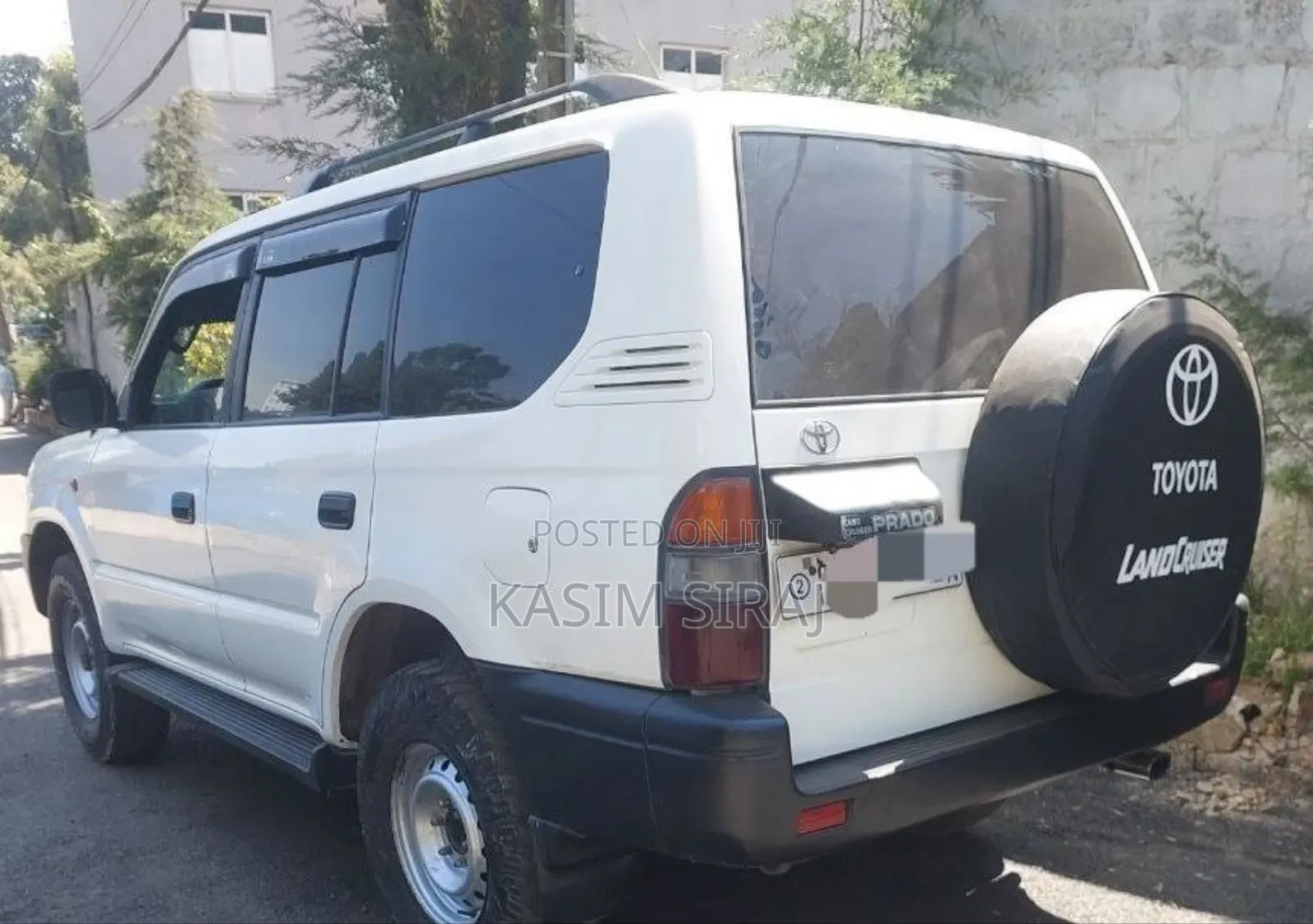 Toyota Land Cruiser Prado 3.0 TD 1998 White