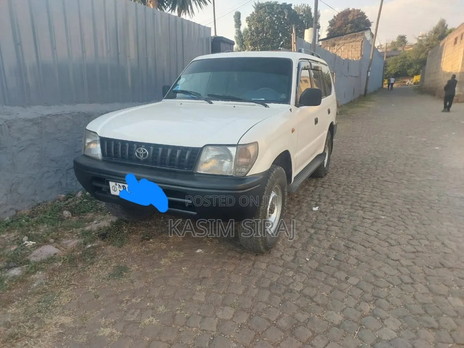 Toyota Land Cruiser Prado 3.0 TD 1998 White