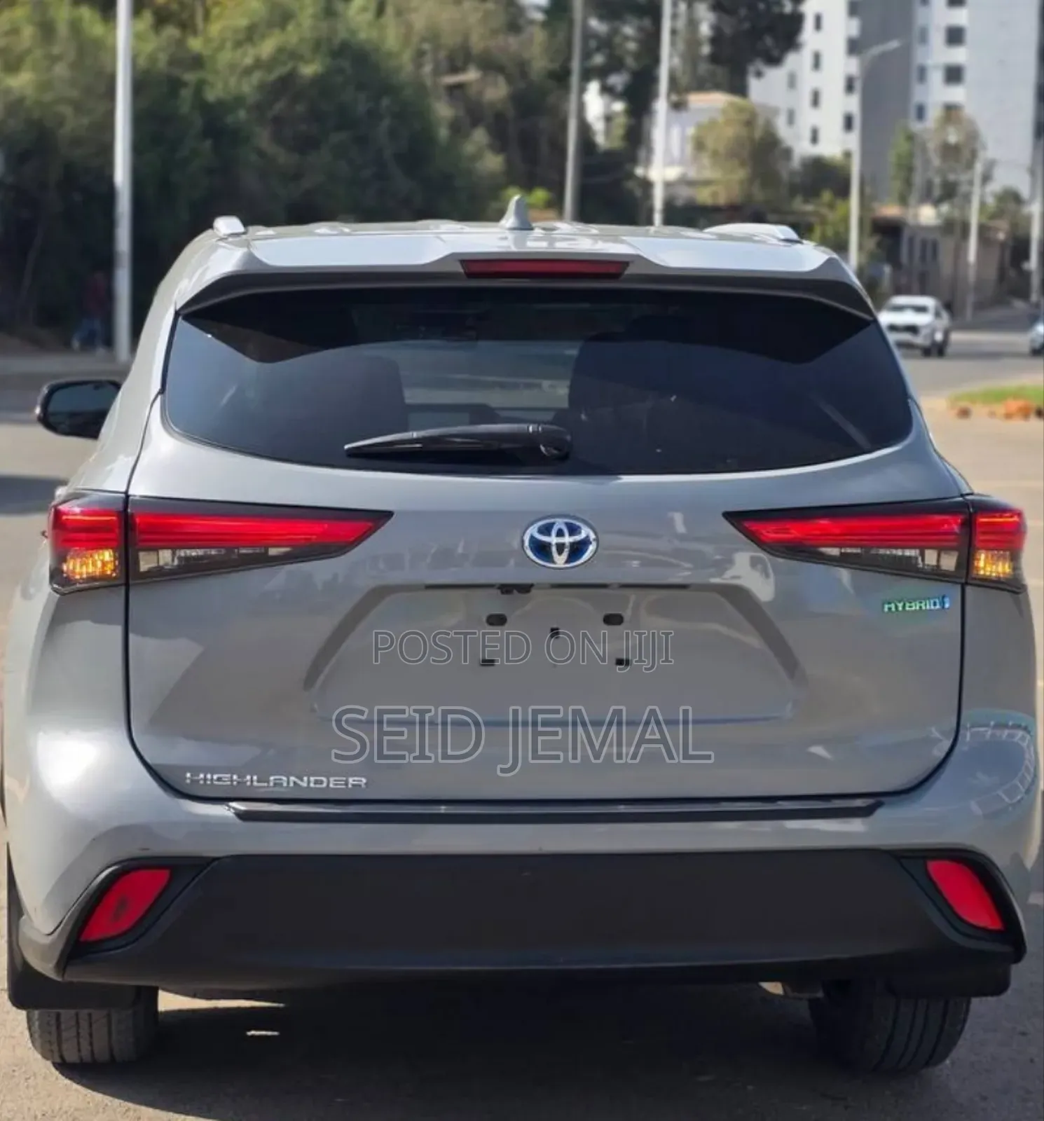 New Toyota Highlander Hybrid 2023 Gray