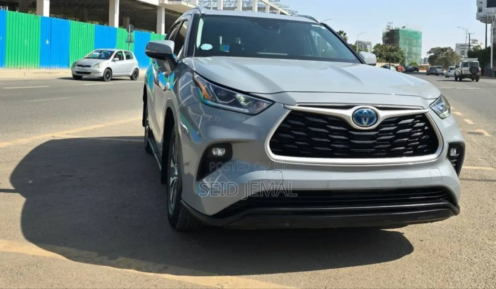 New Toyota Highlander Hybrid 2023 Gray