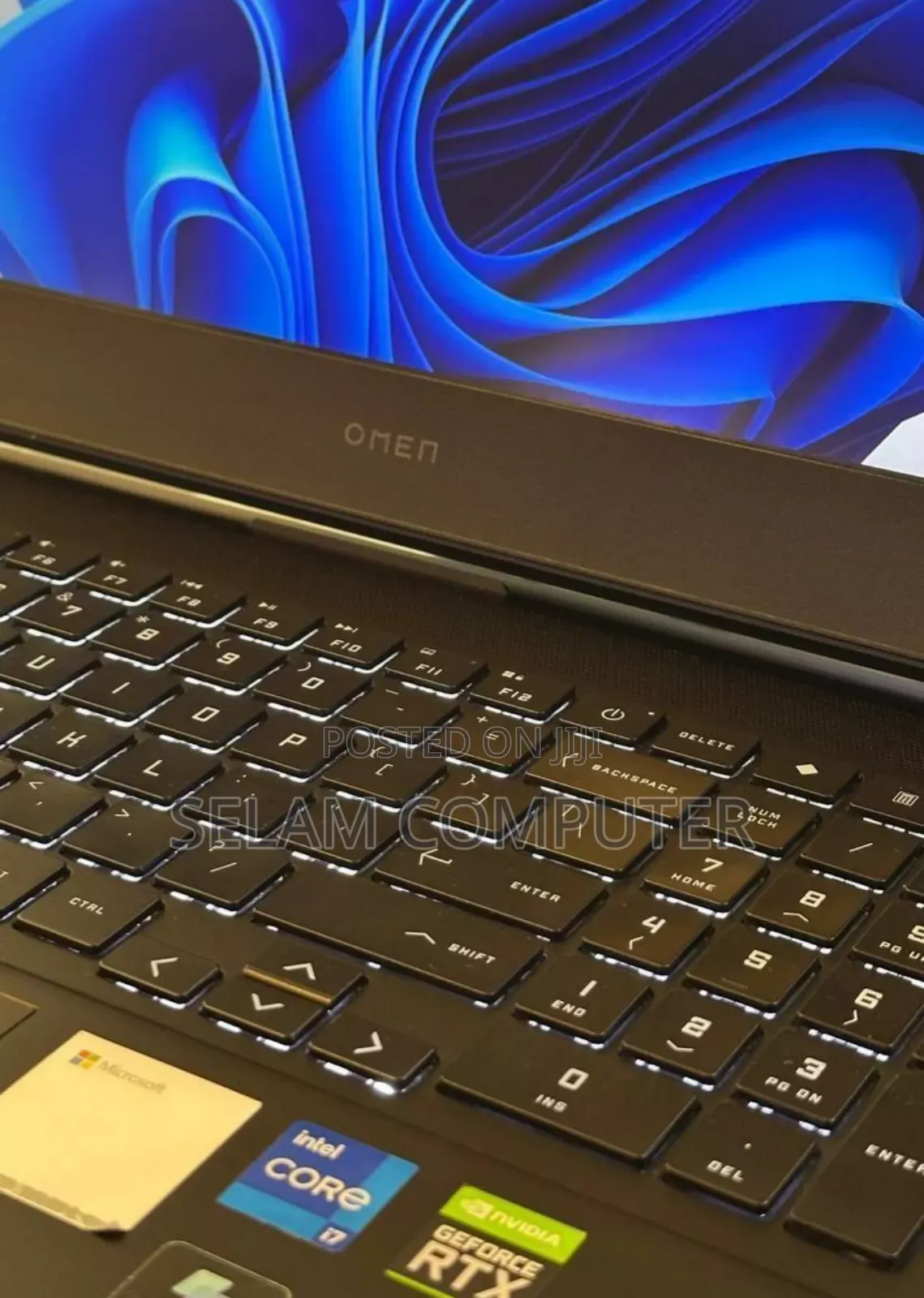 New Laptop HP Omen 16 16GB Intel Core I7 SSD 512GB