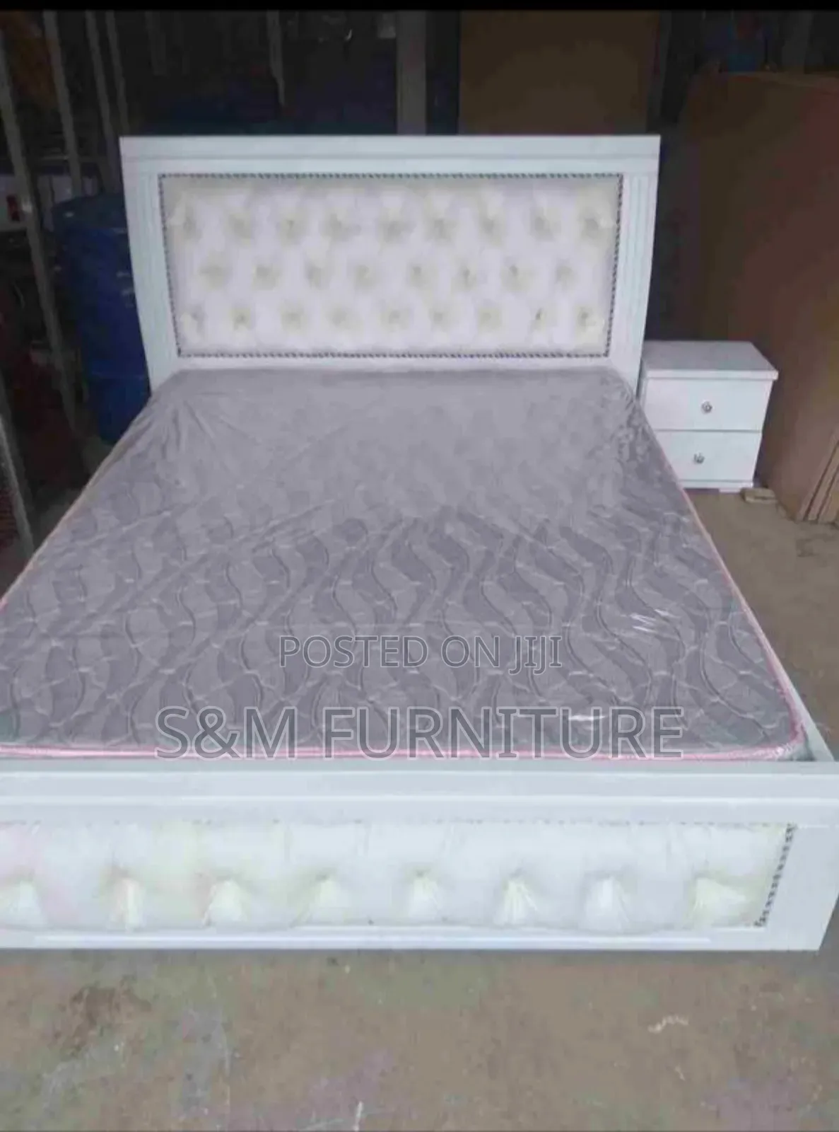 Workshop Pic Of Attractive 1.50 Meter Bed With Unbelievable Price(አልጋ)