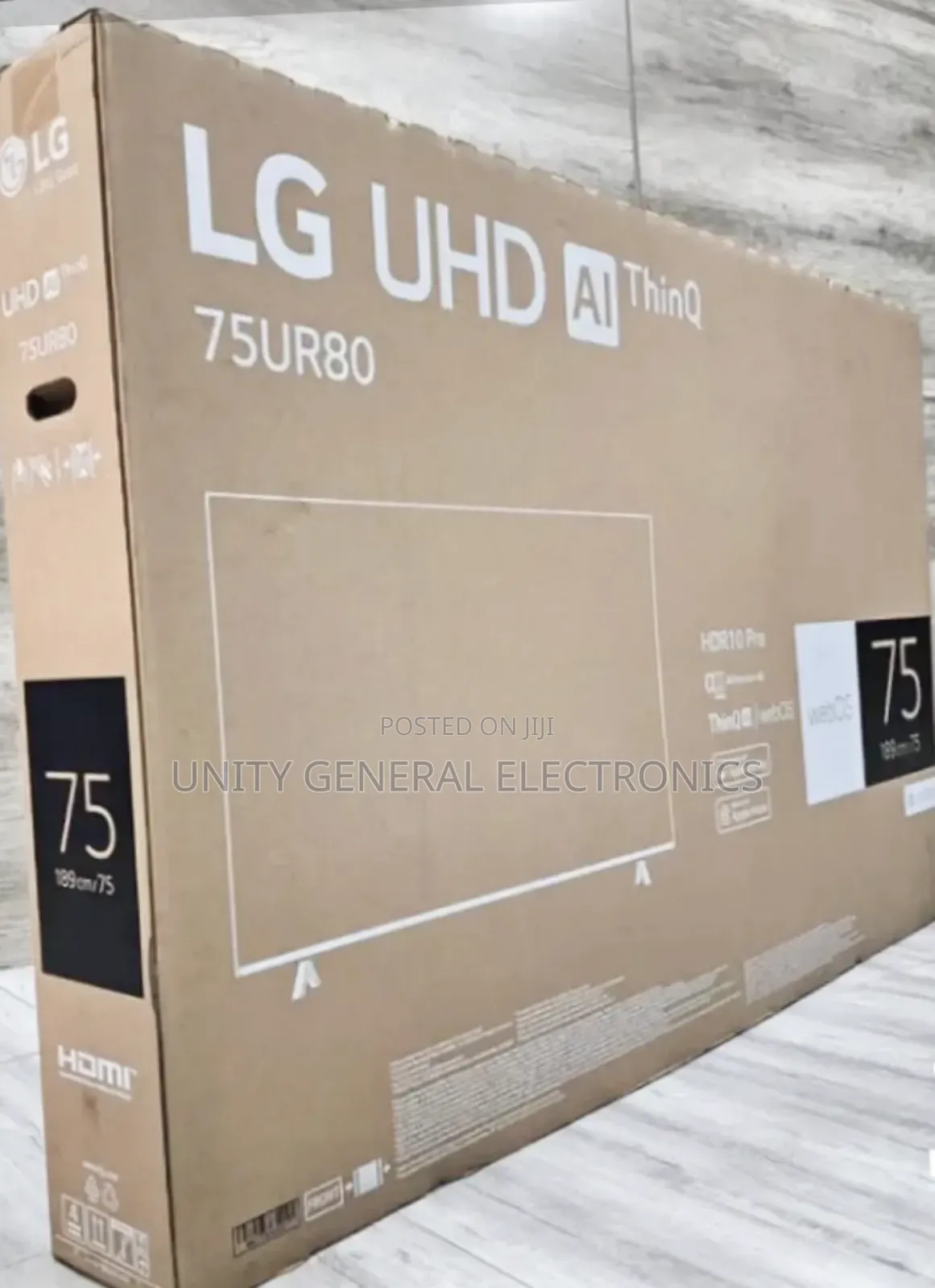 Lg 75" Uhd Tv New 2025