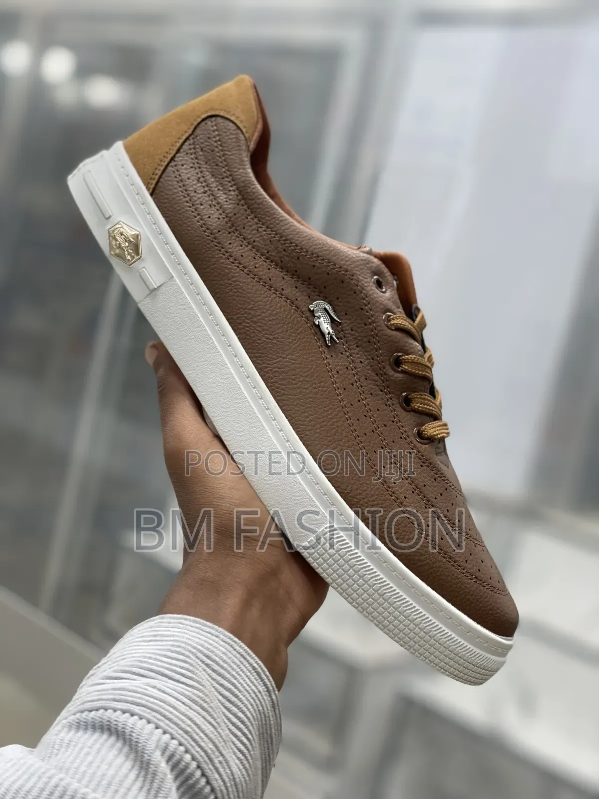 Lacoste Brown Casual Shoes Exclusive Design