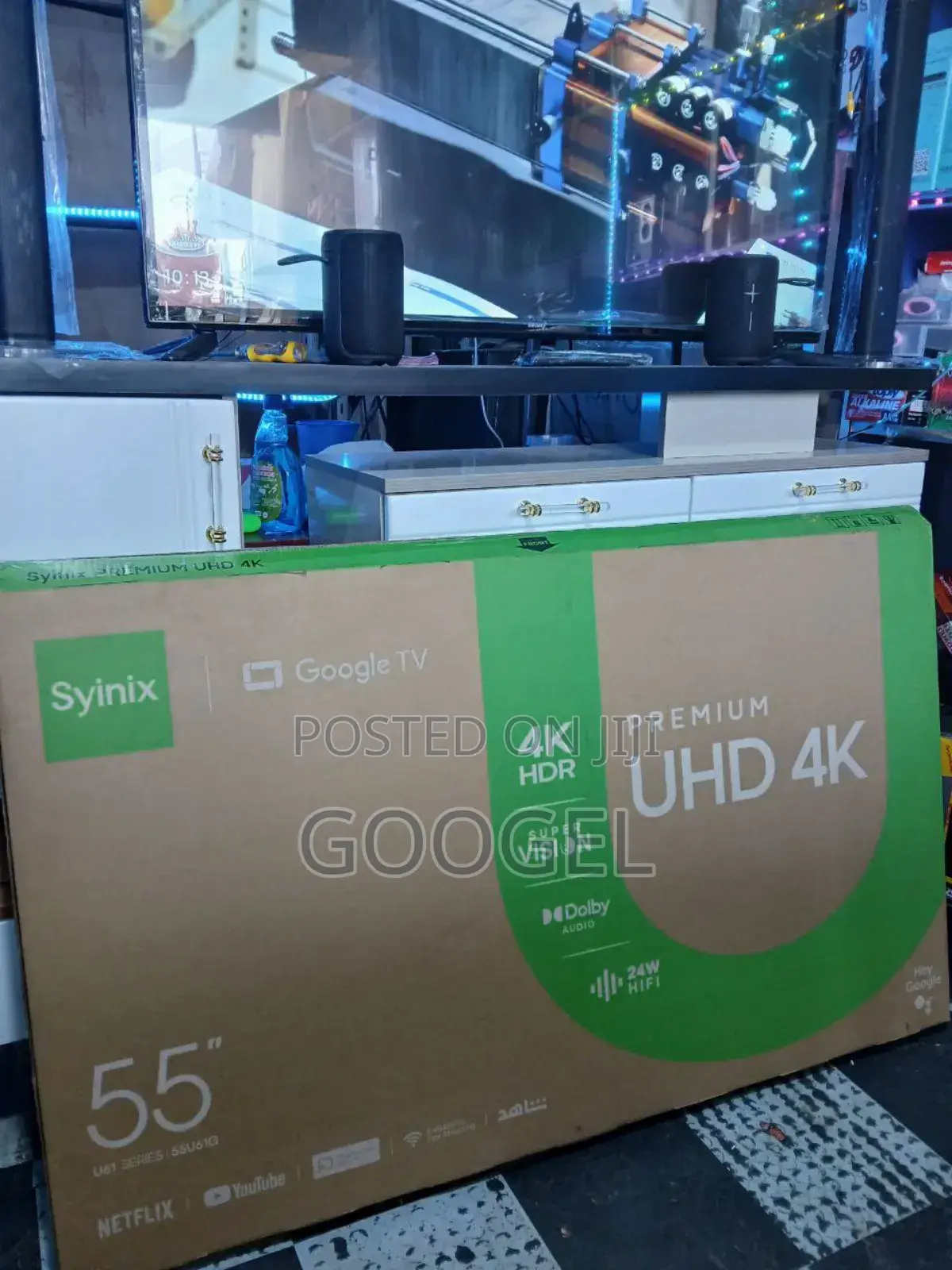 Syninix 55"Inch Uhd Quality Tv
