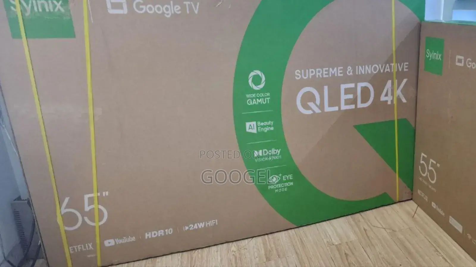 Syninix 55"Inch Uhd Quality Tv