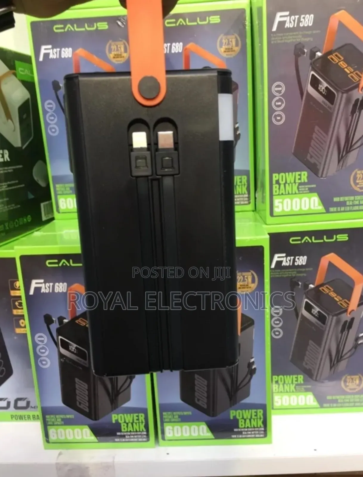 Original Calus 60,000mah Power Bank. 22.5w Super Fast Chargemulti-Port