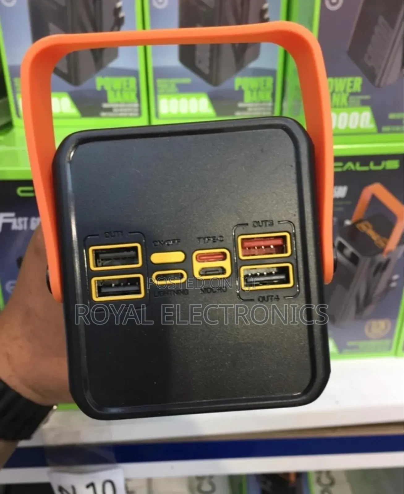 Original Calus 60,000mah Power Bank. 22.5w Super Fast Chargemulti-Port